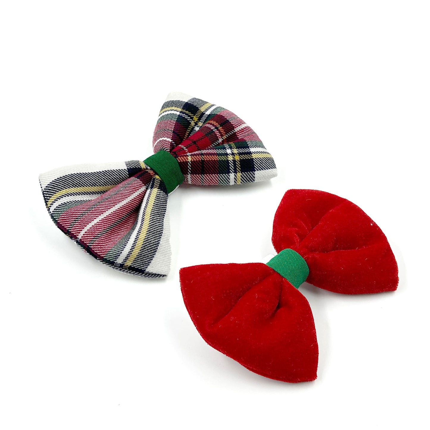 Festive Flair Dog Bow Tie Set